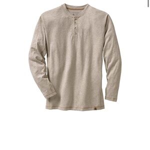 Legendary Whitetails Maverick Slub Henley Shirt in Thicket Heather- NWT - Medium